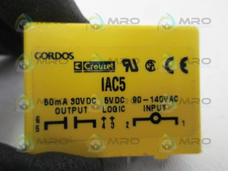 GORDOS CROUZET IAC5 I/O MODULE  UNMP