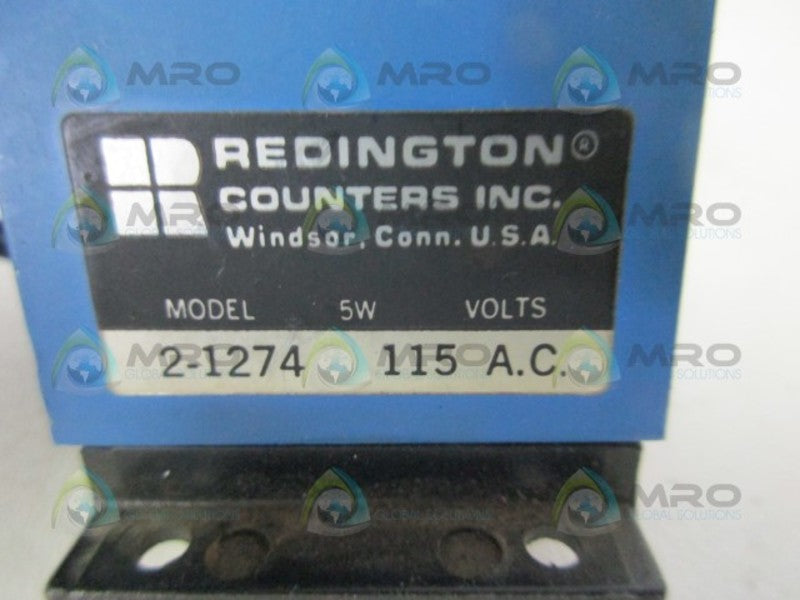 REDINGTON 2-1274 COUNTER  UNMP