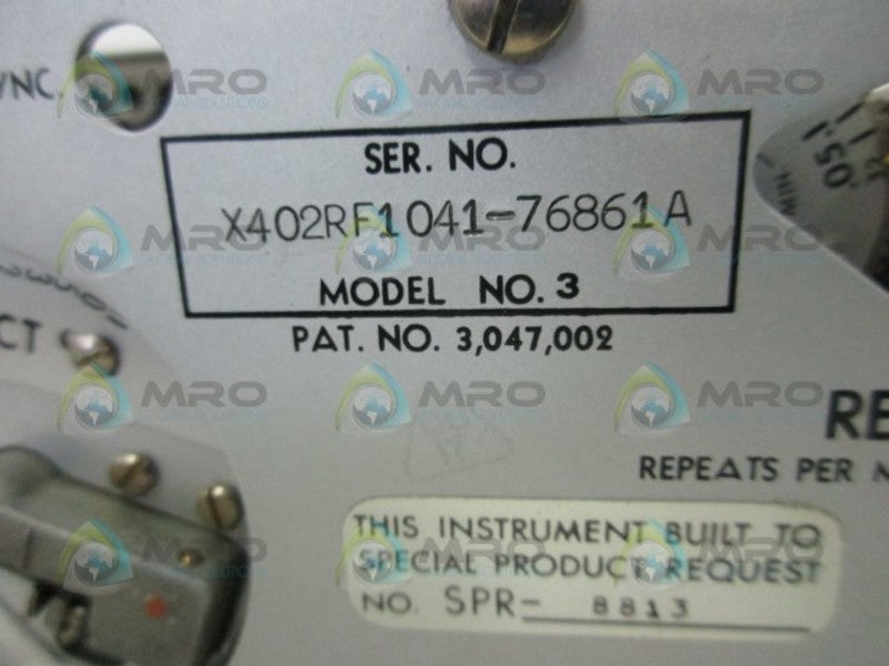 TAYLOR NO. 3 TRANSCOPE CONTROLLER  UNMP