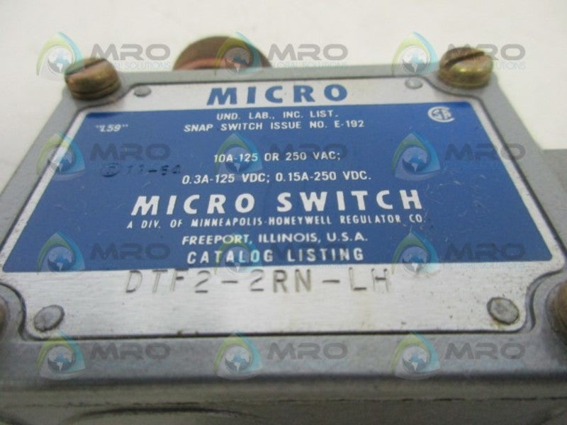 MICRO SWITCH DTF2-2RN-LH (GREY) NSMP