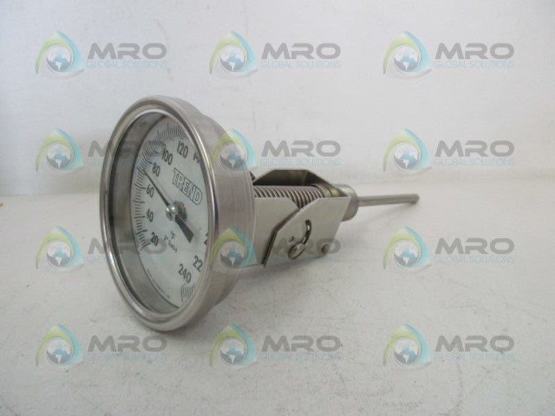 TREND 32 ADJUSTABLE TEMPERATURE GAUGE 20-240 4"  NSMP