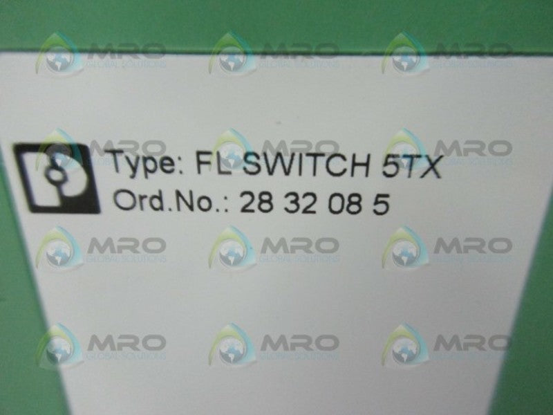 PHONEIX CONTACT FLSWITCH5TX 2832085 ETHERNET SWITCH  NSMP