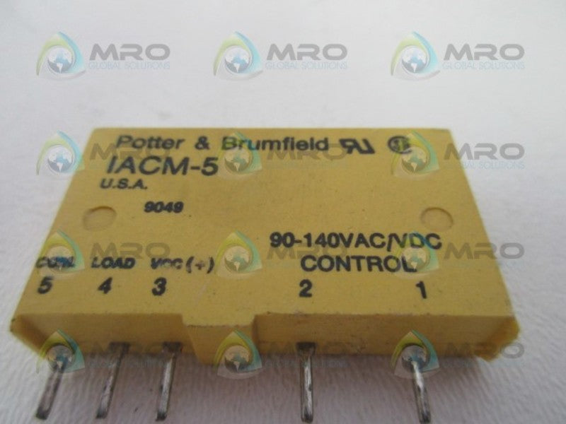 POTTER & BRUMFIELD IACM-5 I/O MODULE  UNMP