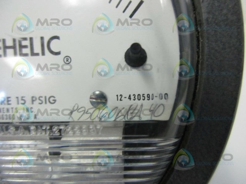 DWYER 12-430590-00 PRESSURE GAUGE  UNMP