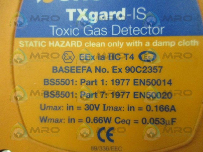 CROWCON TYGARD-IS TOXIC GAS DETECTOR  UNMP
