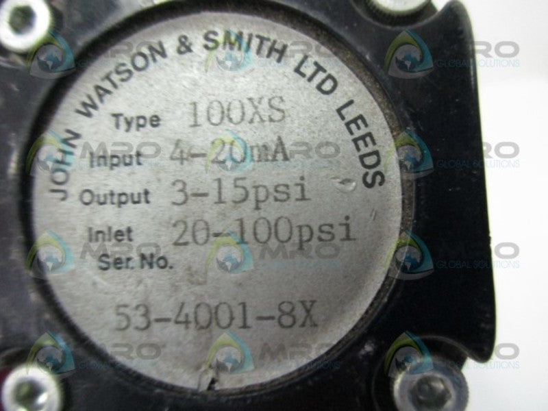 JOHN WATSON & SMITH 53-4001-8X CONVERTER  UNMP