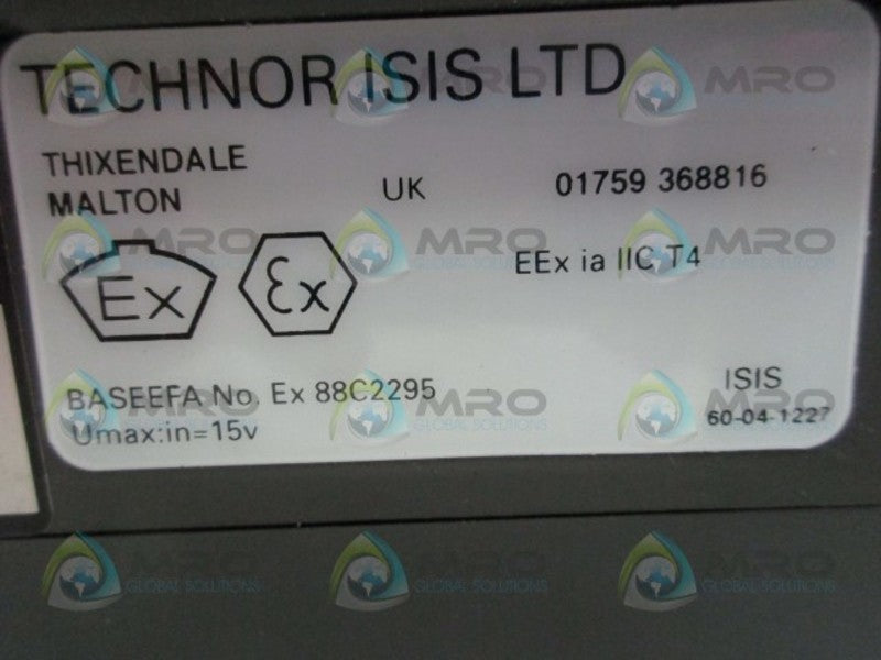 EX TECHNOR ISIS CONTROLLER  UNMP
