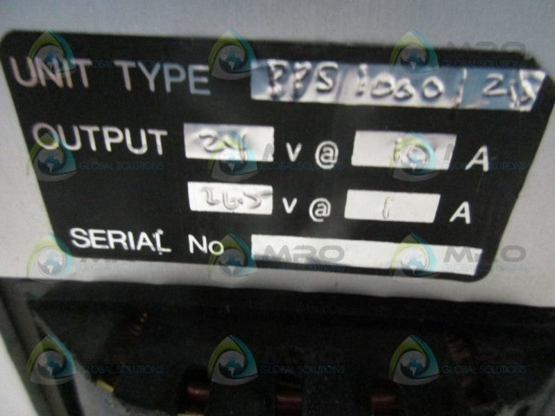 POWERLINE PPS100012 POWER SUPPLY  UNMP