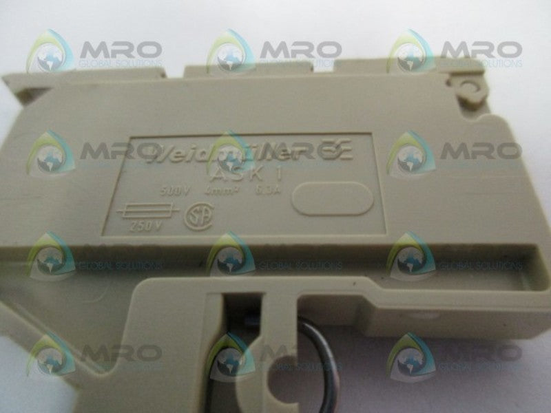 WEIDMULLER ASK1 TERMINAL BLOCK  UNMP