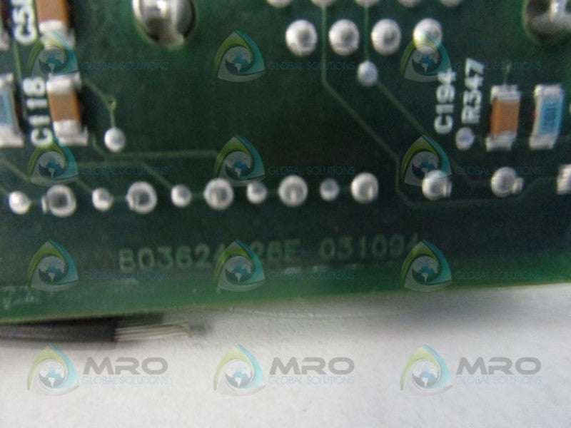 RELIANCE ELECTRIC 803624-26E DRIVE CONTROL BOARD  NSNP