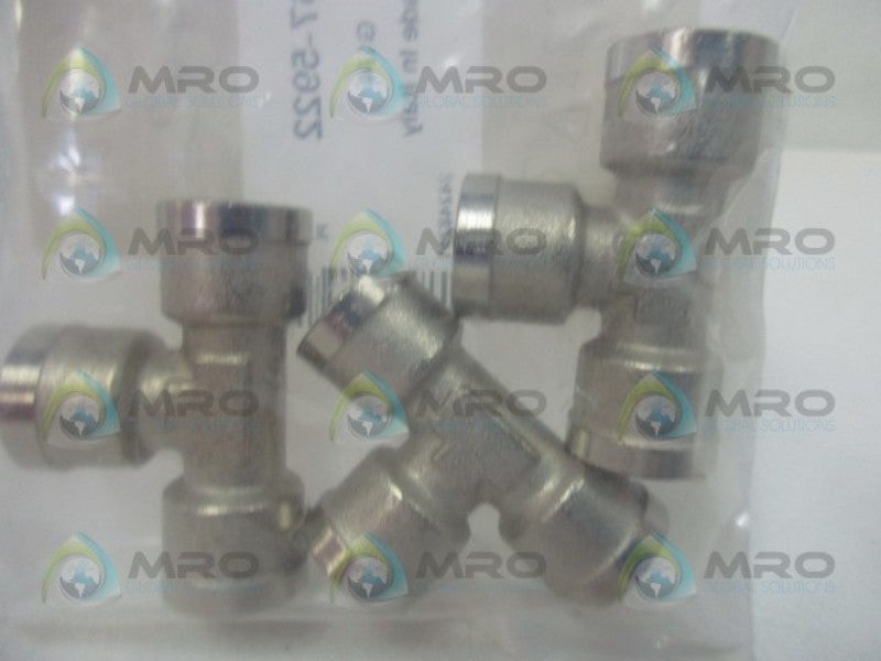 LEGRIS 09150013 367-5922 TEE ADAPTER (PKG OF 3)  NSMP