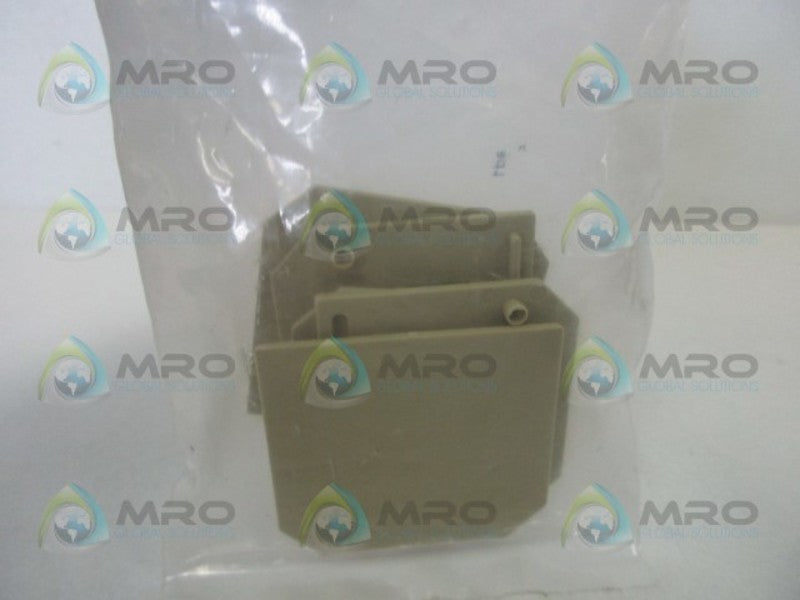 WEIDMULLER SAK4-10-117960000 425-718 END PLATE (PKG OF 5)  NSMP