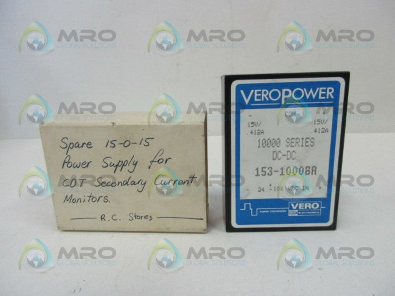 VERO SPEED 153-10008A DC CONVERTER  NSMP