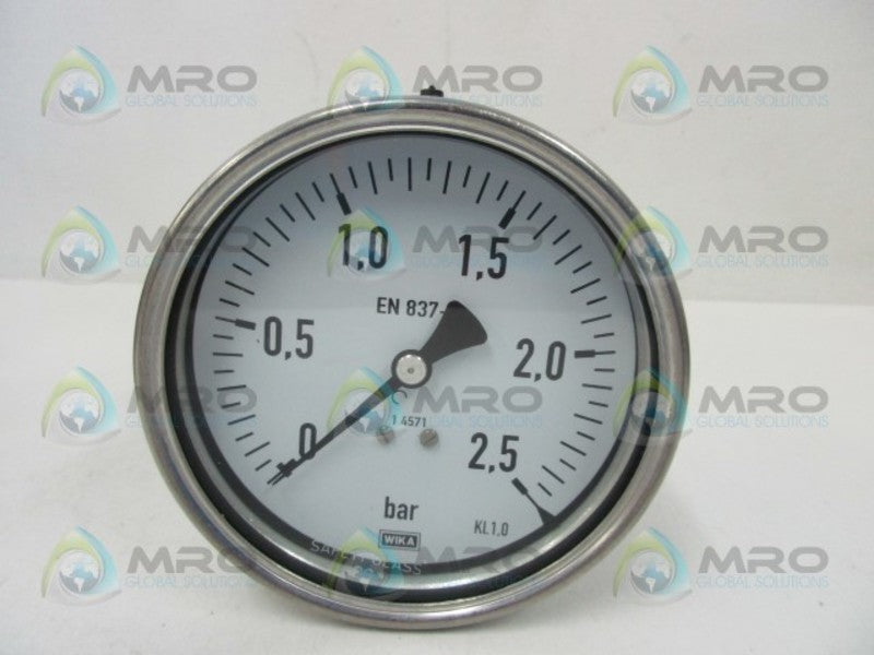 WIKA P1-4304-E PRESSURE GAUGE  NSMP