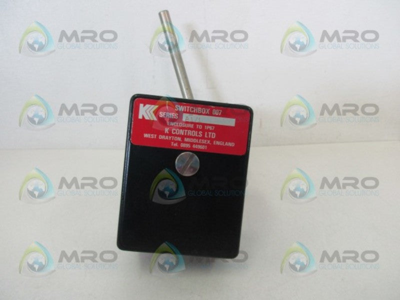 K CONTROLS SERIES A1/1 SWITCHBOX  UNMP