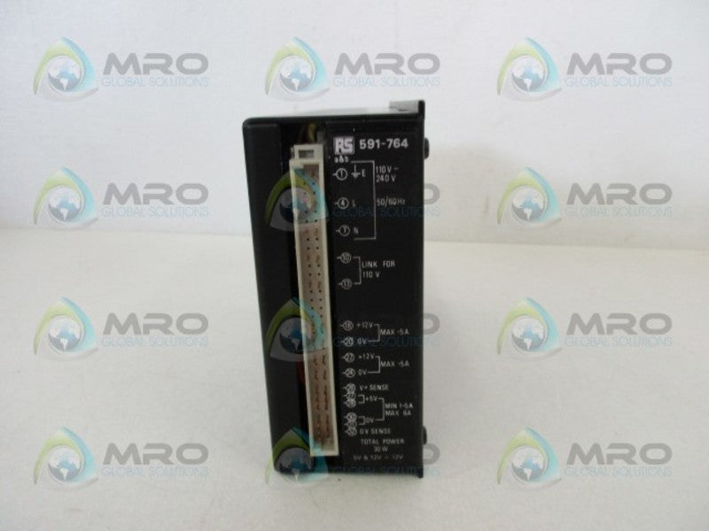 RS COMPONENTS 591-764 POWER SUPPLY  UNMP