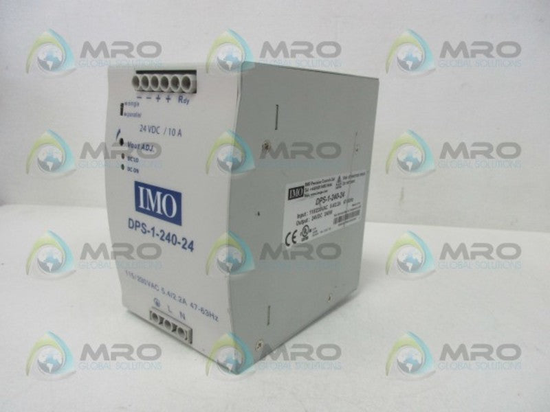 IMO DPS-1-240-24 POWER SUPPLY  UNMP