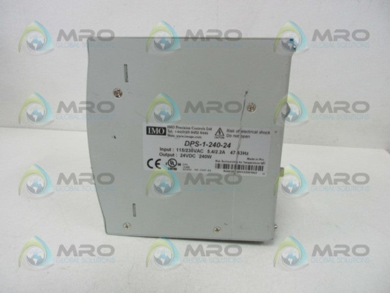 IMO DPS-1-240-24 POWER SUPPLY  UNMP
