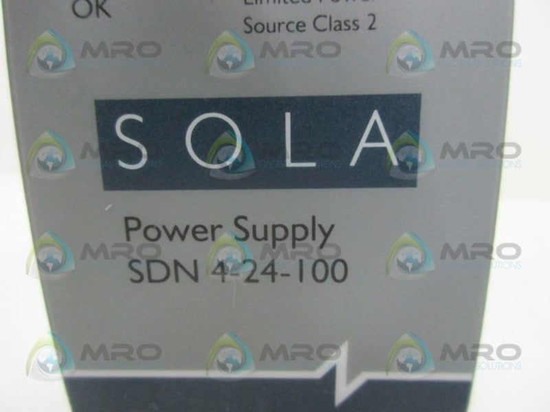 SOLA SDN-4-24-100 POWER SUPPLY  UNMP