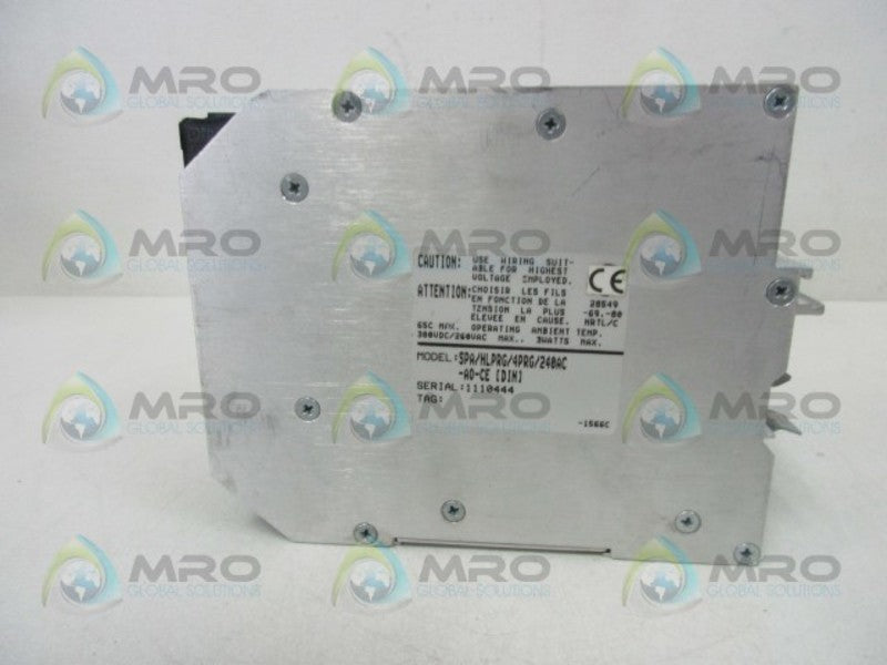 MOORE SPA/HLPRG/4PRG/240AC-AO-CE PROGRAMMABLE ALARM  UNMP