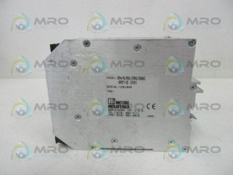 MOORE SPA/HLPRG/1PRG/230AC-DPDT-CE PROGRAMMABLE ALARM  UNMP