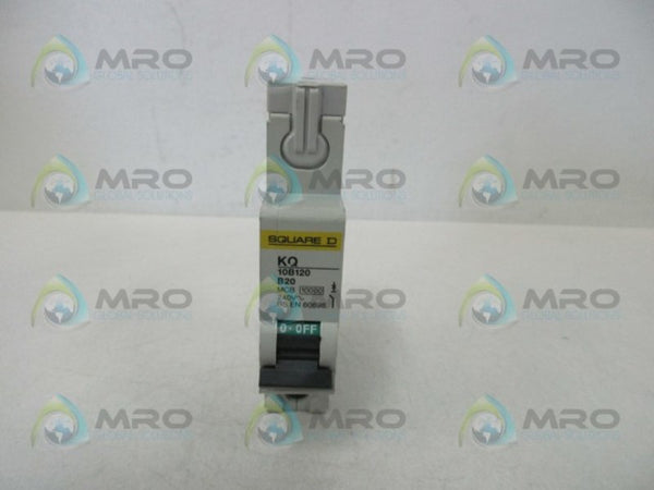SQUARE D KQ10B120 CIRCUIT BREAKER 20A  UNMP
