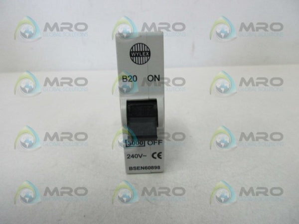 WYLEX B20 CIRCUIT BREAKER  NSNP