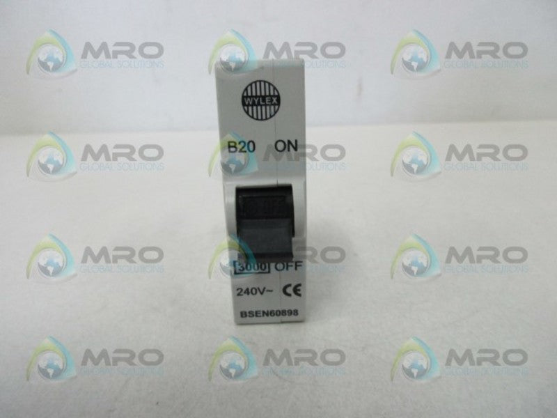 WYLEX B20 CIRCUIT BREAKER  NSNP
