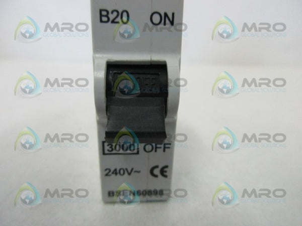 WYLEX B20 CIRCUIT BREAKER  NSNP