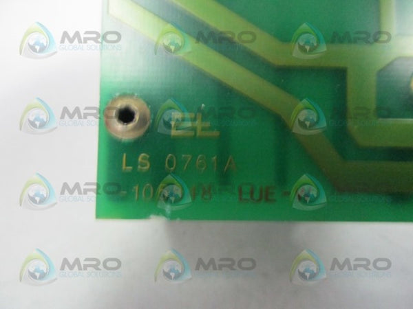 EL CONTROLS LS-0761A CIRCUIT  BOARD  NSNP