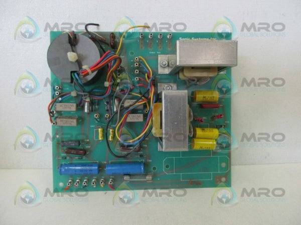 SONIC SYSTEMS 40-1081 CIRCUIT BOARD  UNMP
