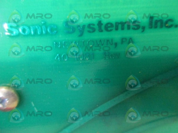 SONIC SYSTEMS 40-1081 CIRCUIT BOARD  UNMP