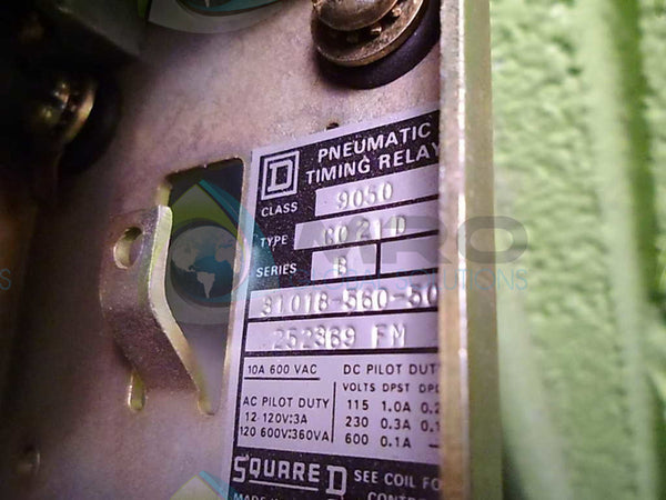 SQUARE D 9050C0210 TIMING RELAY  NSNP