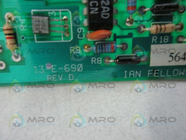 IAN FELLOWS 13-E-690 CIRCUIT BOARD  UNMP