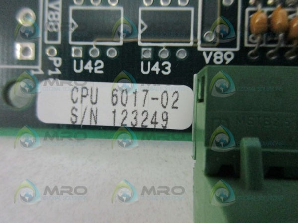 ACCUWEB 6017-02 CIRCUIT BOARD  UNMP