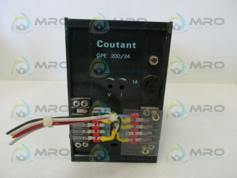 COUTANT GPE200/24 POWER SUPPLY  UNMP