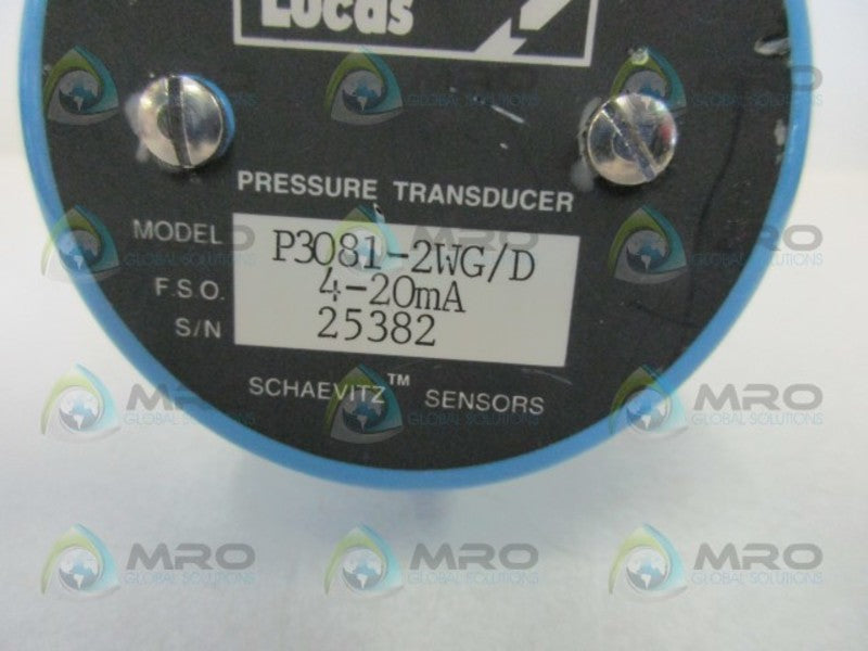 LUCAS P30812WG/D PRESSURE TRANSDUCER  UNMP