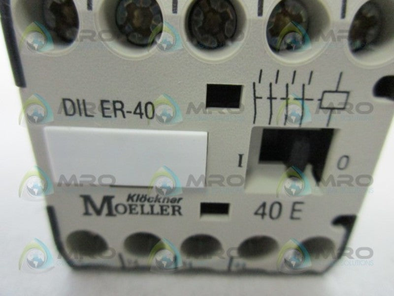 KLOCKNER MOELLER DILER-40 CONTACT MODULE 415V/480V  NSMP