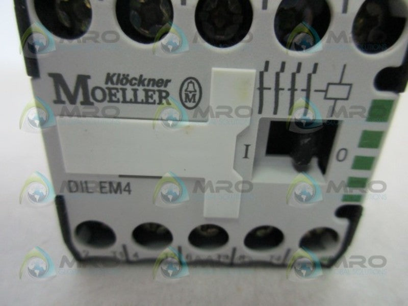 KLOCKNER MOELLER DILEM4 CONTACTOR 415V/480V  NSMP