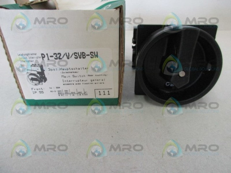 KLOCKNER MOELLER P1-32/V/SVB-SW CIRCUIT INTERRUPTER  NSMP