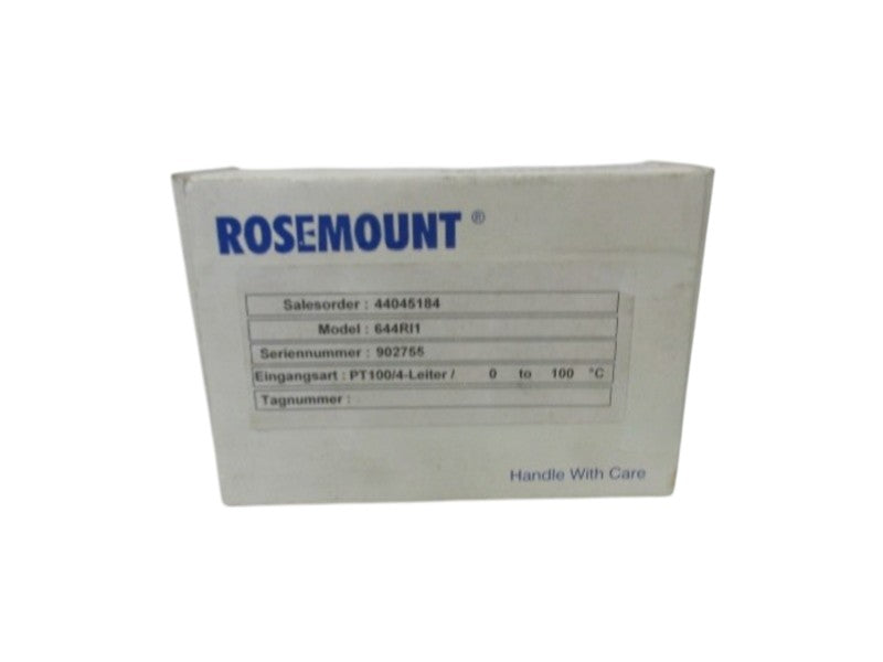 ROSEMOUNT MODEL 644RI1 TEMPERATURE TRANSMITTER  NSMP