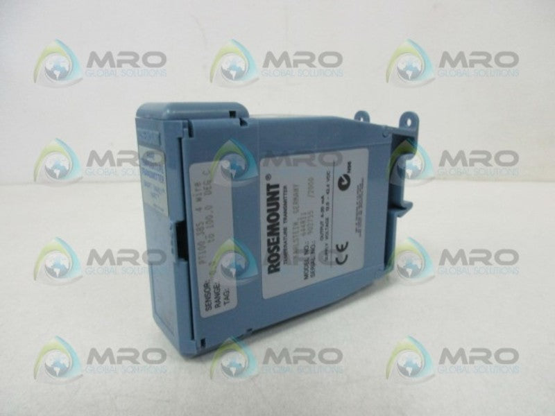 ROSEMOUNT MODEL 644RI1 TEMPERATURE TRANSMITTER  NSMP