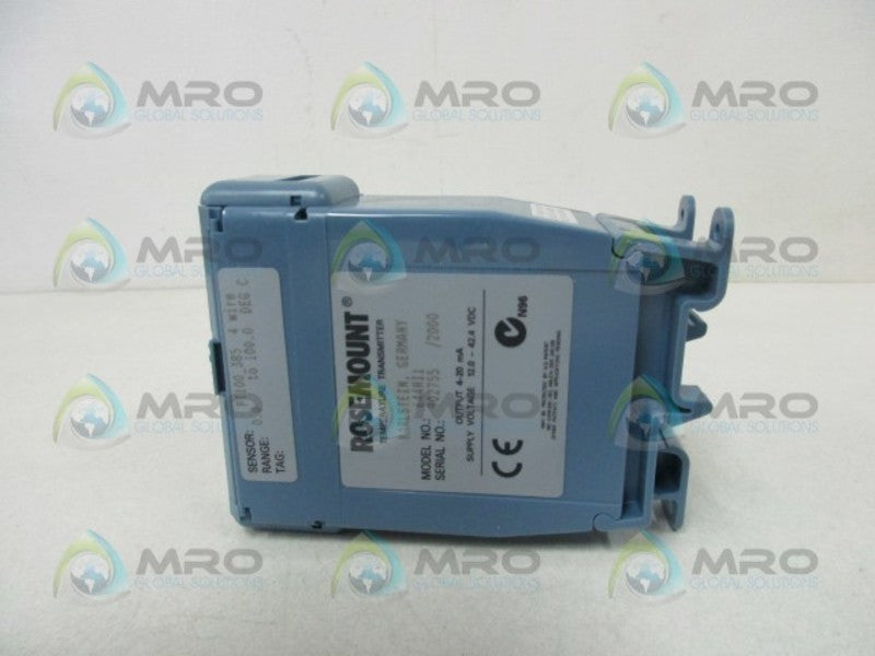 ROSEMOUNT MODEL 644RI1 TEMPERATURE TRANSMITTER  NSMP