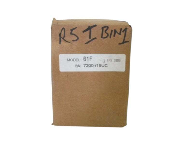 MOORE 61F 7200-/19UC BOOSTER RELAY  NSFS