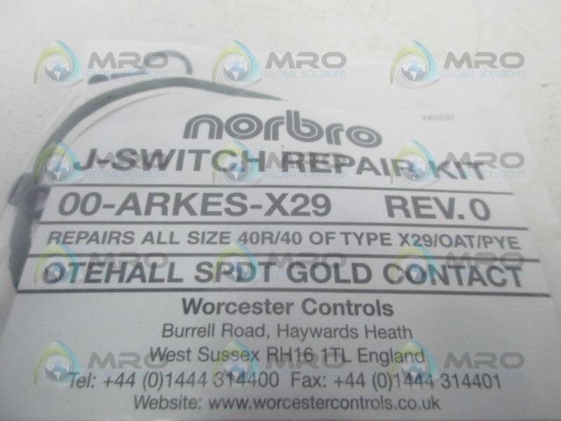 NORBRO 00-ARKES-X29 J-SWITCH REPAIR KIT  NSMP