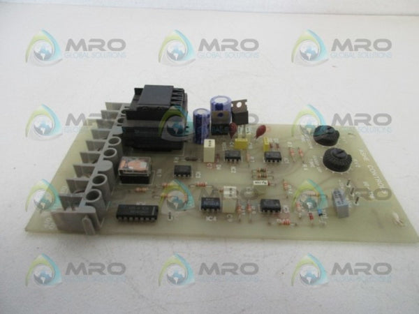ASHE CONTROLS 80-139 CIRCUIT BOARD  UNMP