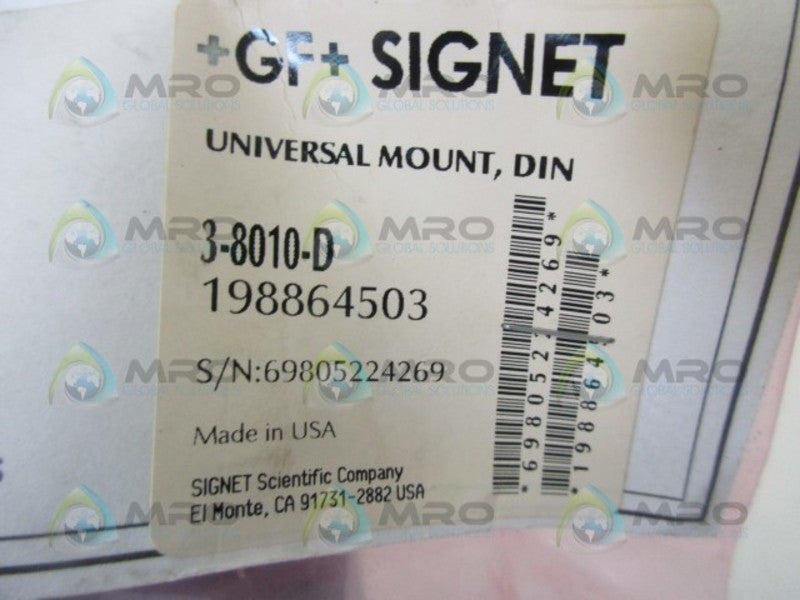GF + SIGNET 3-8010-D UNIVERSAL MOUNT  NSMP