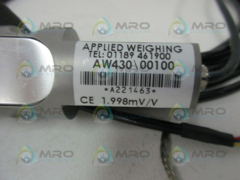 APPLIED WEIGHING AW430/00100 LOAD CELL  NSNP