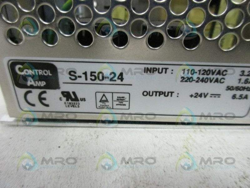MEAN WELL S-150-24 POWER SUPPLY  UNMP
