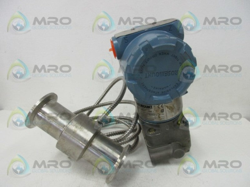 ROSEMOUNT 3051CG3A22A1BB4P1Q4SA PRESSURE TRANSMITTER  UNMP